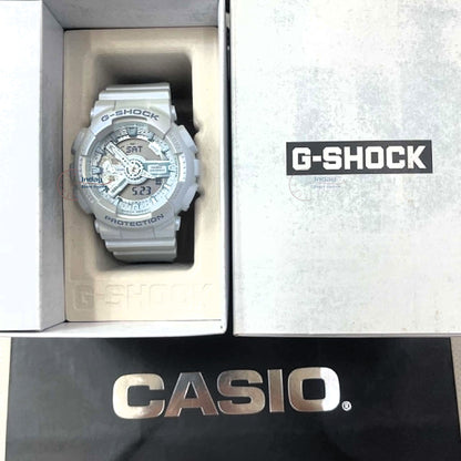 Casio G-Shock Women's Watch GMA-S110ST-2A Resin Band Mineral Glass Shock Resistant Magnetic Resistant