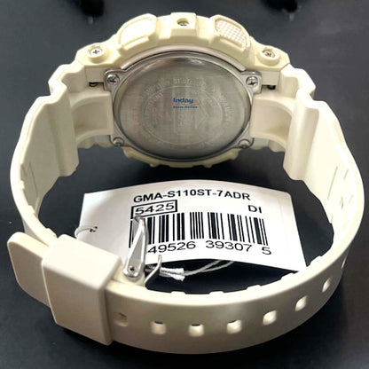 Casio G-Shock Women's Watch GMA-S110ST-7A Resin Band Mineral Glass Shock Resistant Magnetic Resistant