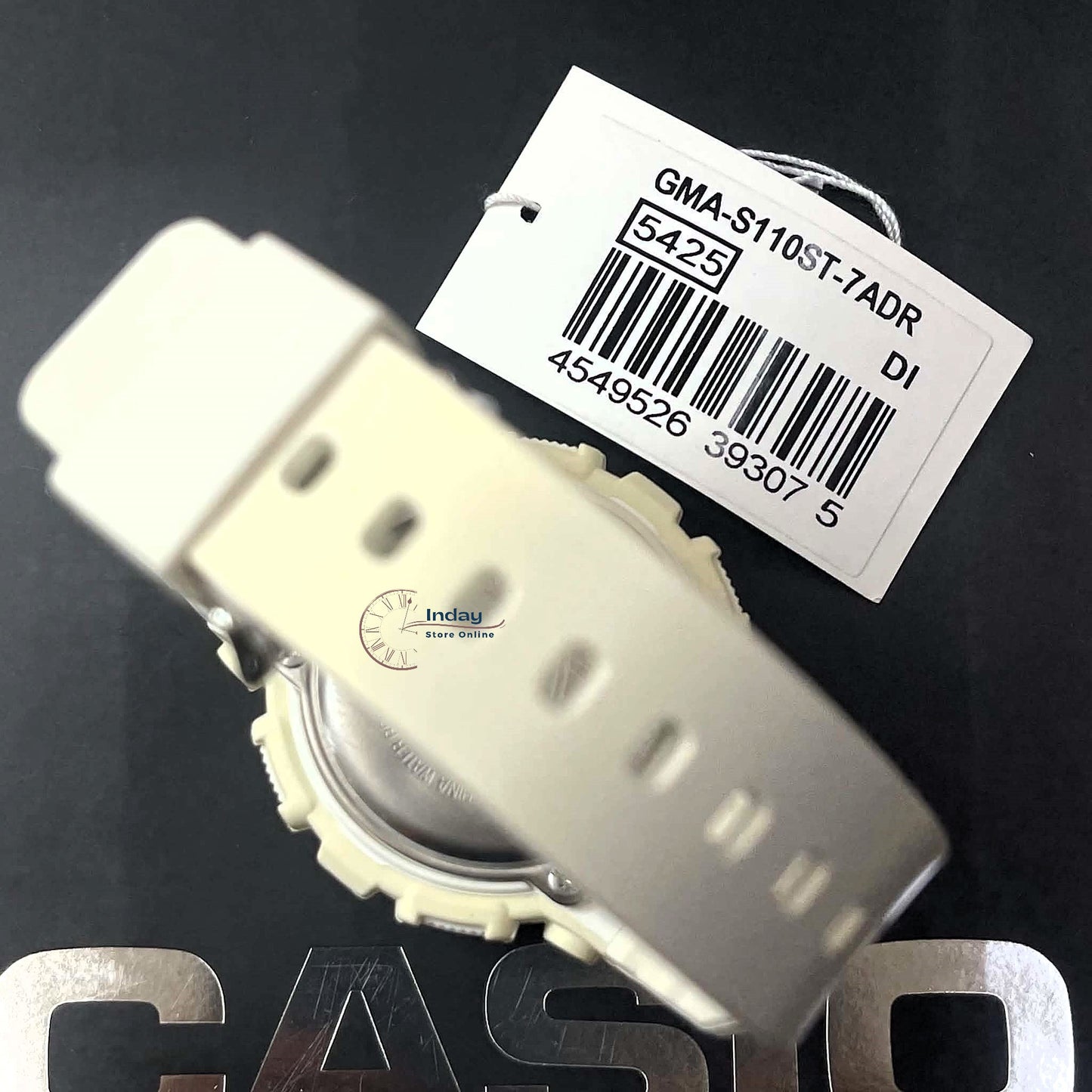 Casio G-Shock Women's Watch GMA-S110ST-7A Resin Band Mineral Glass Shock Resistant Magnetic Resistant