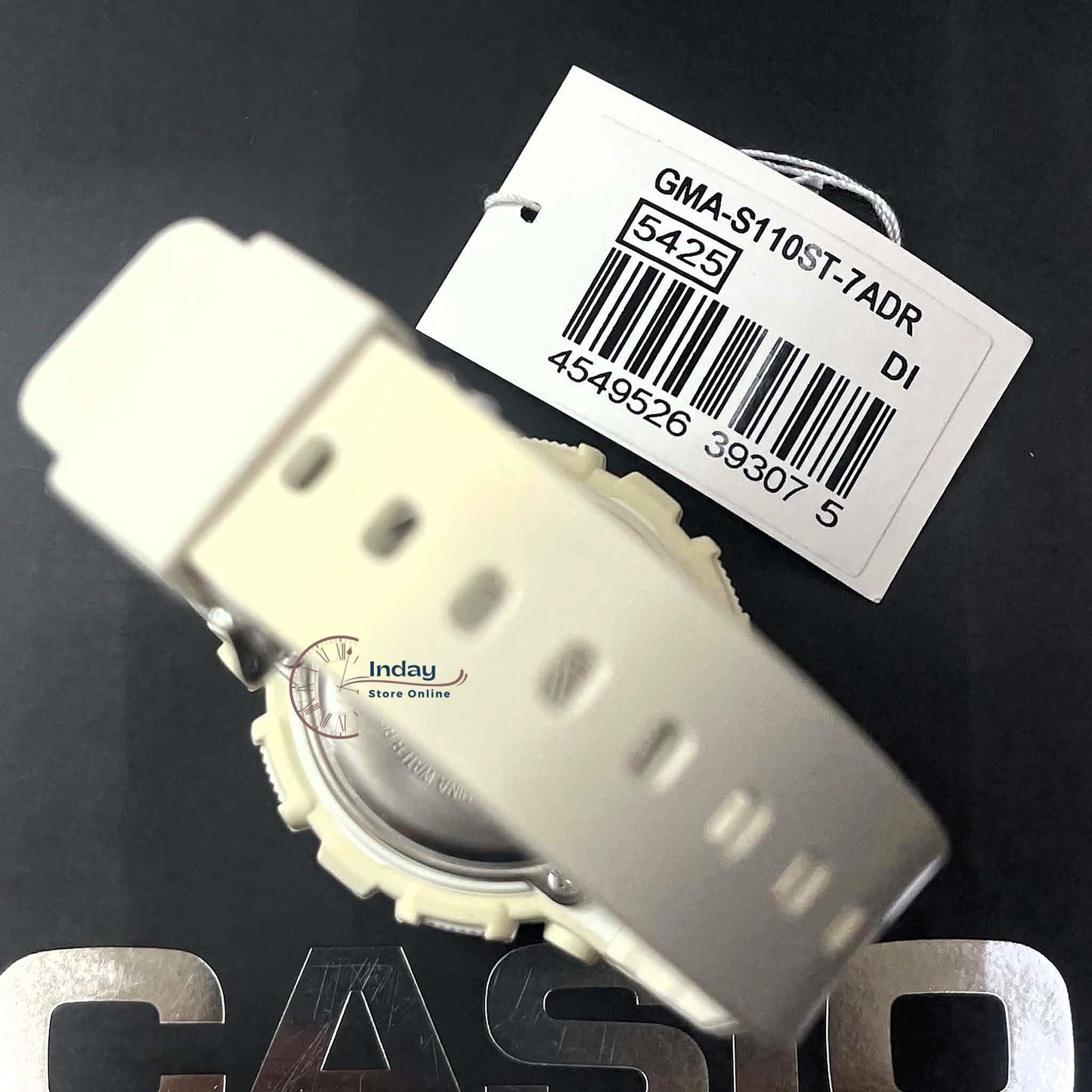 Casio G-Shock Women's Watch GMA-S110ST-7A Resin Band Mineral Glass Shock Resistant Magnetic Resistant
