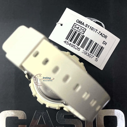 Casio G-Shock Women's Watch GMA-S110ST-7A Resin Band Mineral Glass Shock Resistant Magnetic Resistant