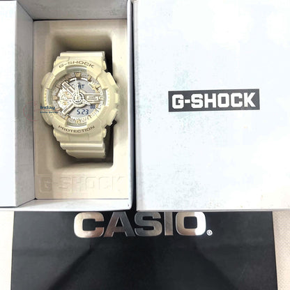 Casio G-Shock Women's Watch GMA-S110ST-7A Resin Band Mineral Glass Shock Resistant Magnetic Resistant