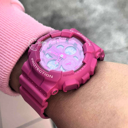 Casio G-Shock Women's Watch GMA-S140PP-4A Mineral Glass Shock Resistant Magnetic Resistant