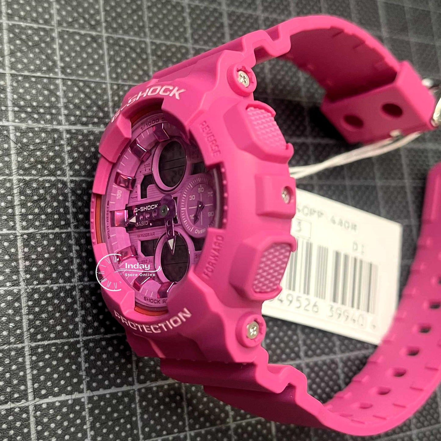 Casio G-Shock Women's Watch GMA-S140PP-4A Mineral Glass Shock Resistant Magnetic Resistant