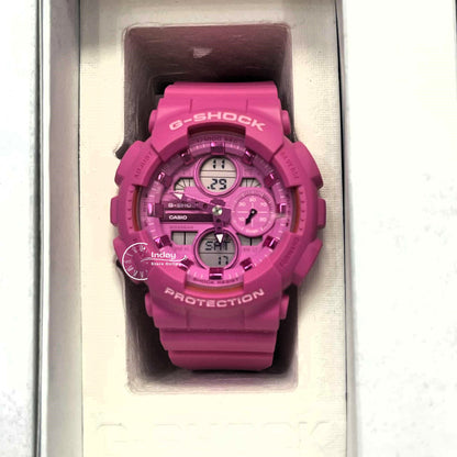 Casio G-Shock Women's Watch GMA-S140PP-4A Mineral Glass Shock Resistant Magnetic Resistant