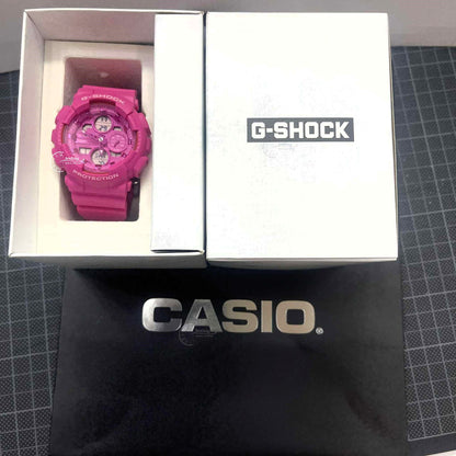 Casio G-Shock Women's Watch GMA-S140PP-4A Mineral Glass Shock Resistant Magnetic Resistant