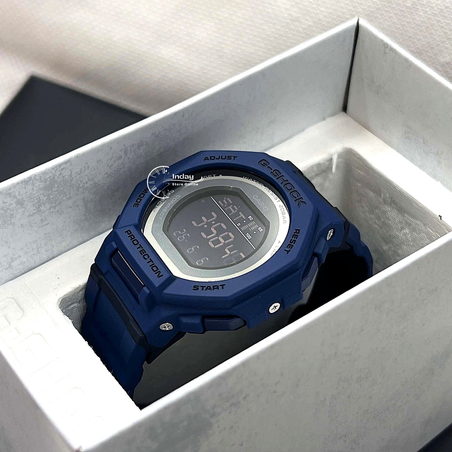 Casio G-Shock Women's Watch GMD-B300-2 Shock Resistant Mineral Glass Bluetooth® Battery Life: 2 Years