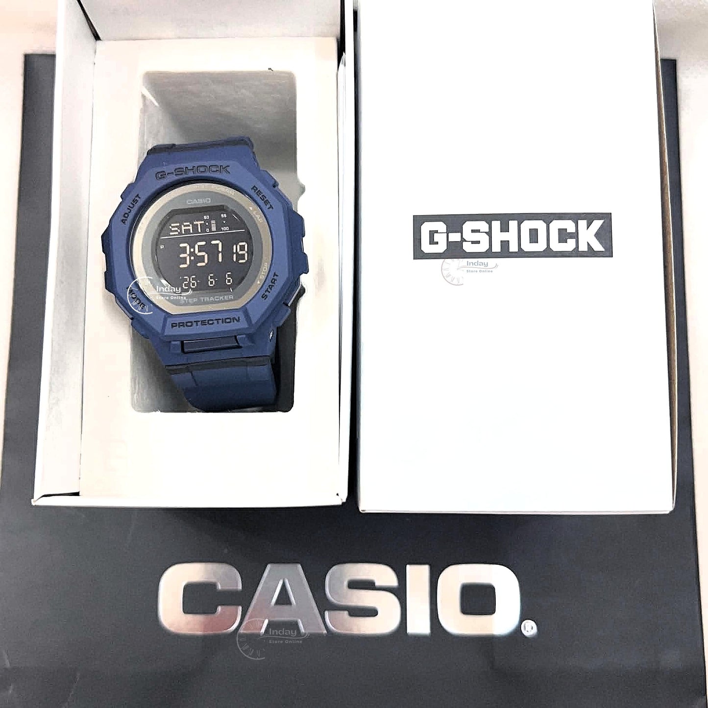 Casio G-Shock Women's Watch GMD-B300-2 Shock Resistant Mineral Glass Bluetooth® Battery Life: 2 Years