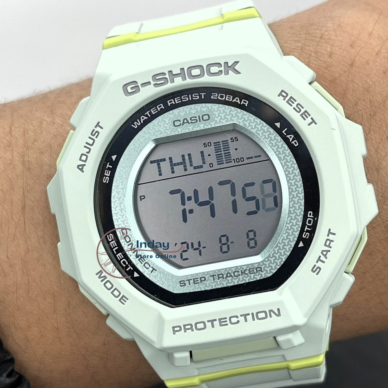 Casio G-Shock Women's Watch GMD-B300-3 G-Squad Bio-based Resin Shock Resistant Mobile link Bluetooth