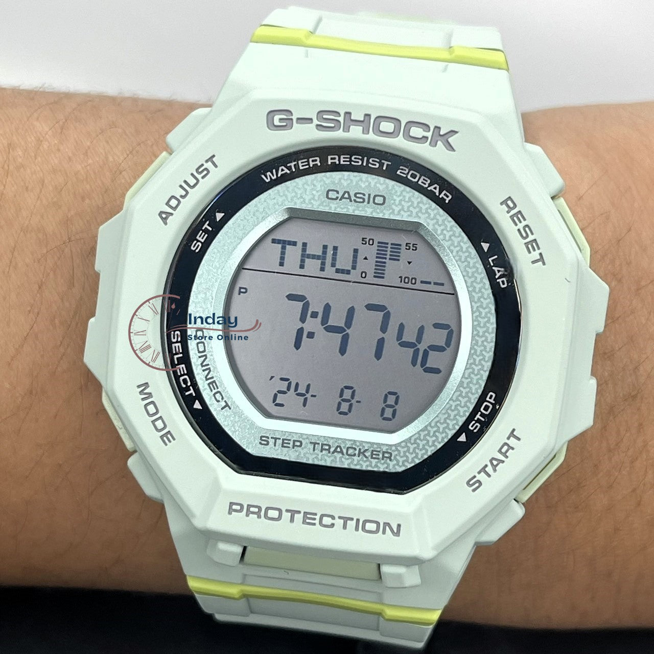Casio G-Shock Women's Watch GMD-B300-3 G-Squad Bio-based Resin Shock Resistant Mobile link Bluetooth