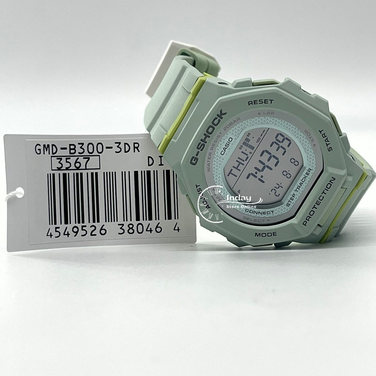 Casio G-Shock Women's Watch GMD-B300-3 G-Squad Bio-based Resin Shock Resistant Mobile link Bluetooth