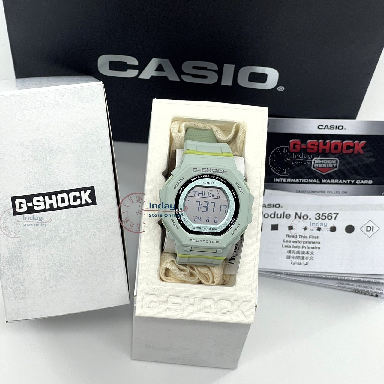 Casio G-Shock Women's Watch GMD-B300-3 G-Squad Bio-based Resin Shock Resistant Mobile link Bluetooth