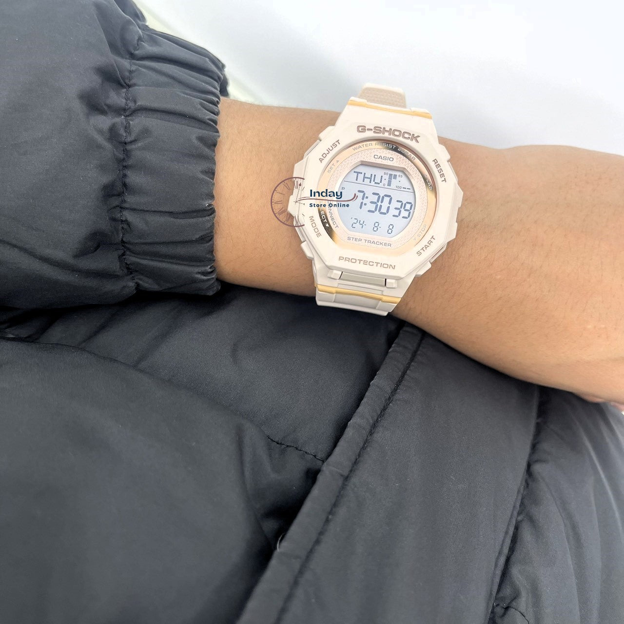 Casio G-Shock Women's Watch GMD-B300-4 G-Squad Bio-based Resin Shock Resistant Mobile link Bluetooth