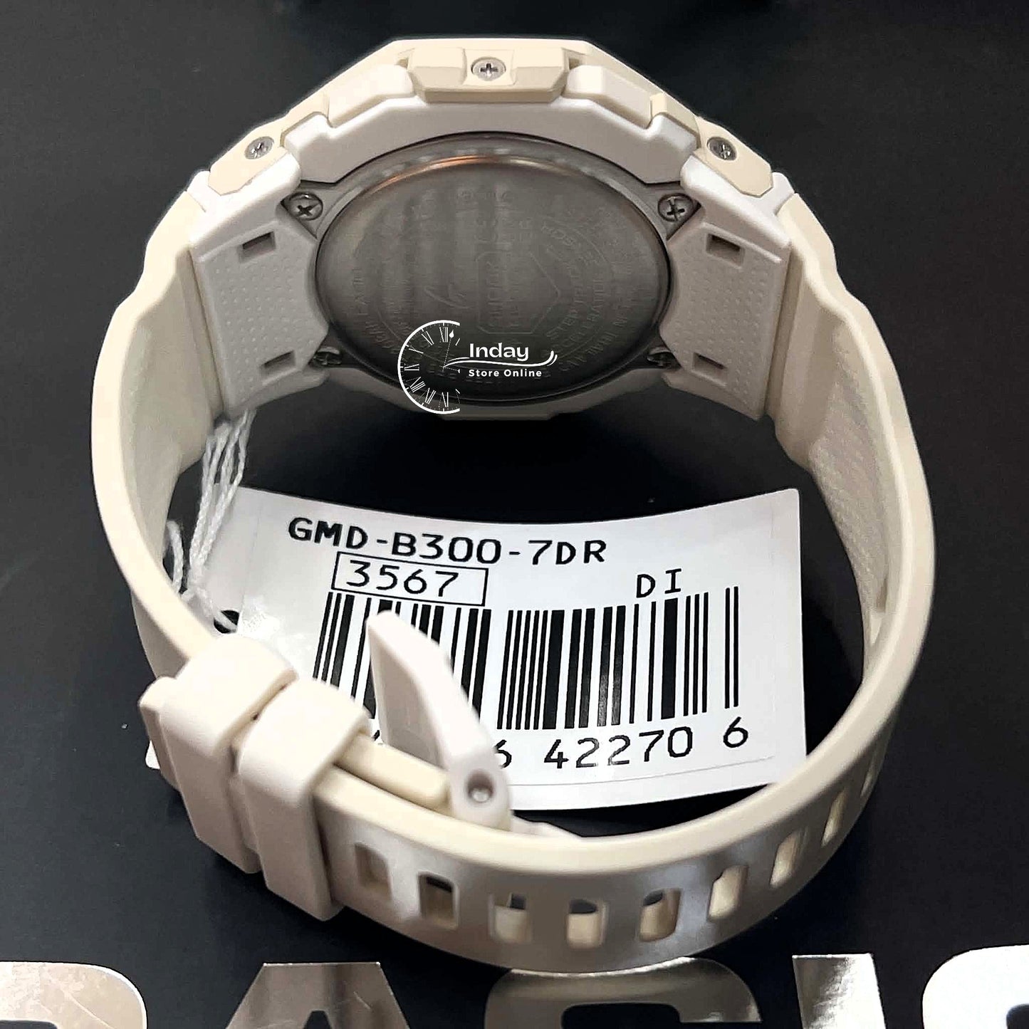 Casio G-Shock Women's Watch GMD-B300-7 Resin Band Shock Resistant Mineral Glass Bluetooth® Battery Life: 2 Years