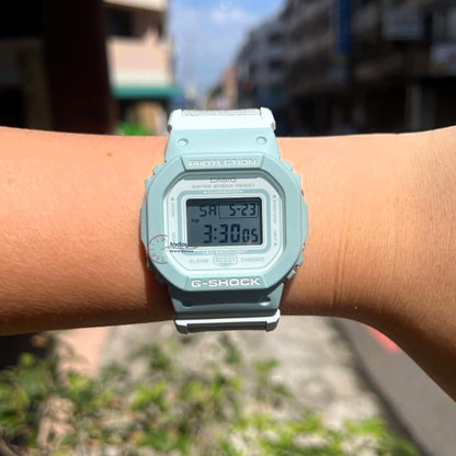 Casio G-Shock Women's Watch GMD-S5600CT-3 Digital New Arrival Cloth band Shock Resistant Mineral Glass