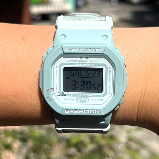 Casio G-Shock Women's Watch GMD-S5600CT-3 Digital New Arrival Cloth band Shock Resistant Mineral Glass
