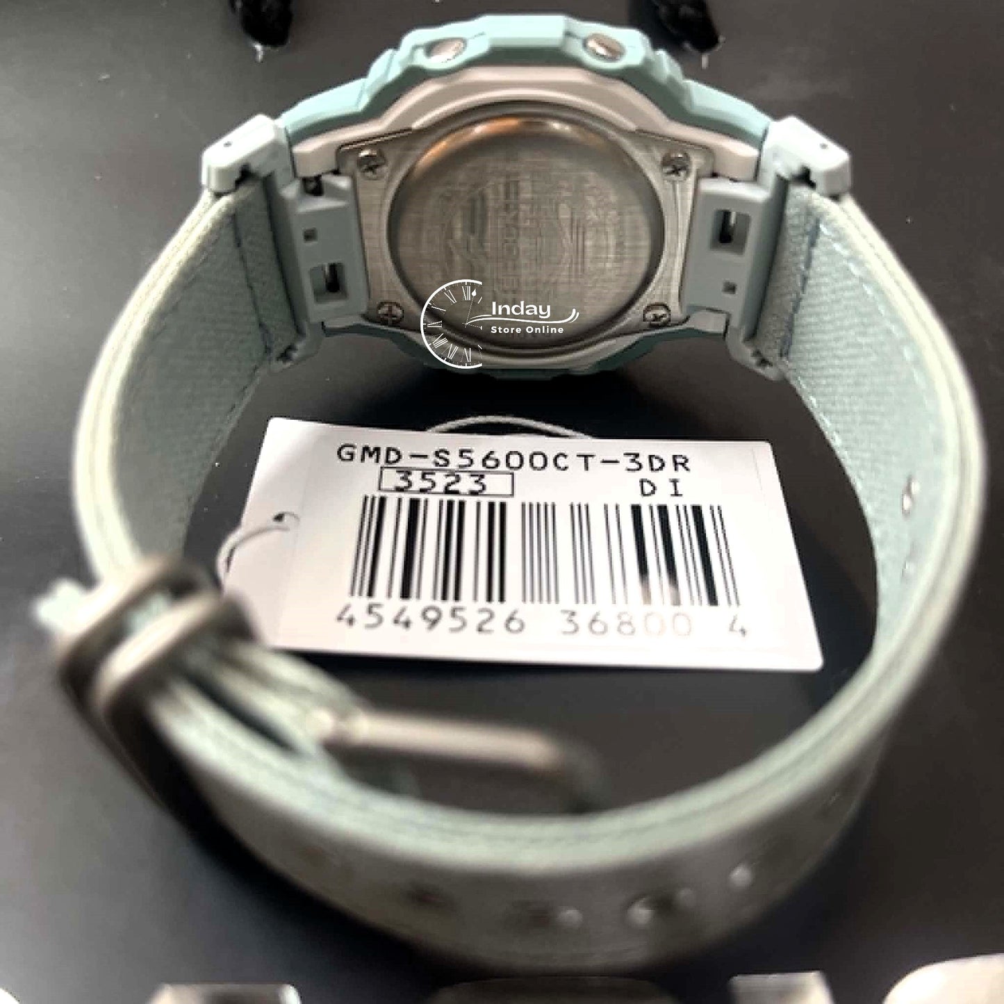 Casio G-Shock Women's Watch GMD-S5600CT-3 Digital New Arrival Cloth band Shock Resistant Mineral Glass