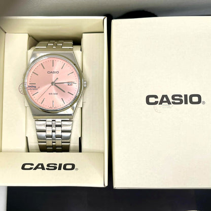 Casio Men's Watch MTP-B145D-4A Mineral Glass Stainless Steel Band