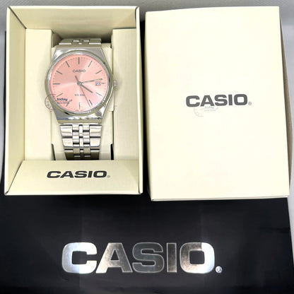 Casio Men's Watch MTP-B145D-4A Mineral Glass Stainless Steel Band