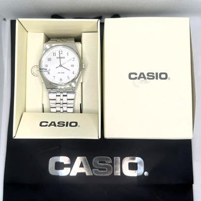 Casio Standard Men's Watch MTP-B145D-7B Mineral Glass Stainless Steel Band One-touch 3-fold Clasp