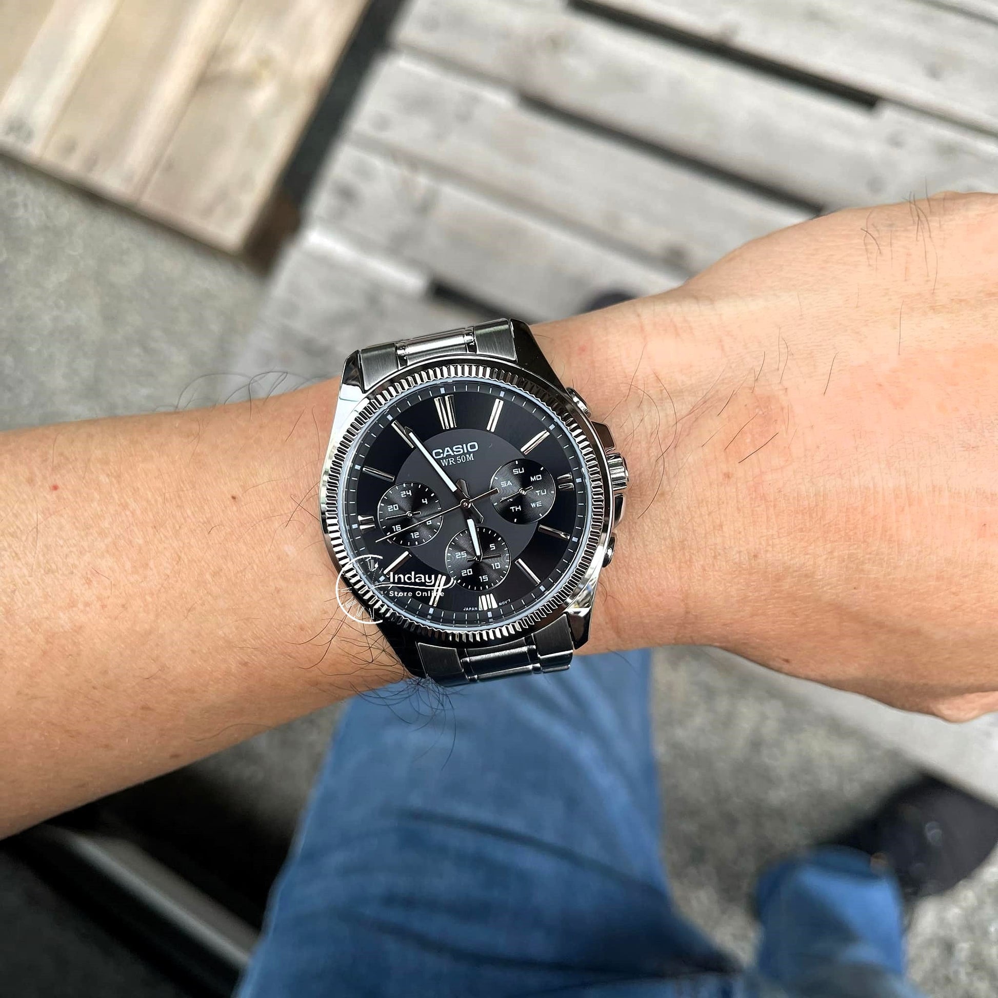 Steel Band Casio Mtp 1375 Price Casio Men's Watch MTP-1375D-1A