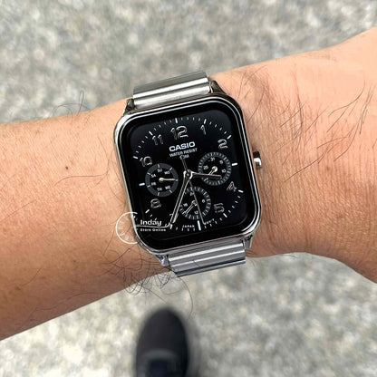 Casio Standard Unisex Watch MTP-M306D-1A Mineral Glass Stainless Steel Band