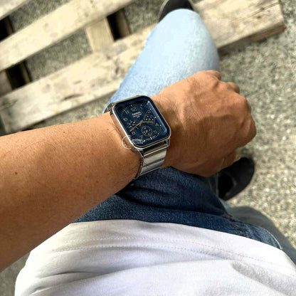 Casio Standard Unisex Watch MTP-M306D-2A Mineral Glass Stainless Steel Band