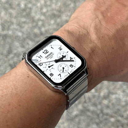 Casio Standard Unisex Watch MTP-M306D-7A Mineral Glass Stainless Steel Band