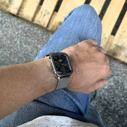 Casio Standard Unisex Watch MTP-M306M-8A Mineral Glass Adjustable Stainless Steel Mesh Band