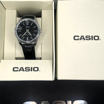 Casio Standard Women's Watch LTP-V005L-1B Black Leather Strap