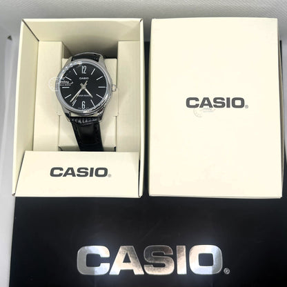 Casio Standard Women's Watch LTP-V005L-1B Black Leather Strap