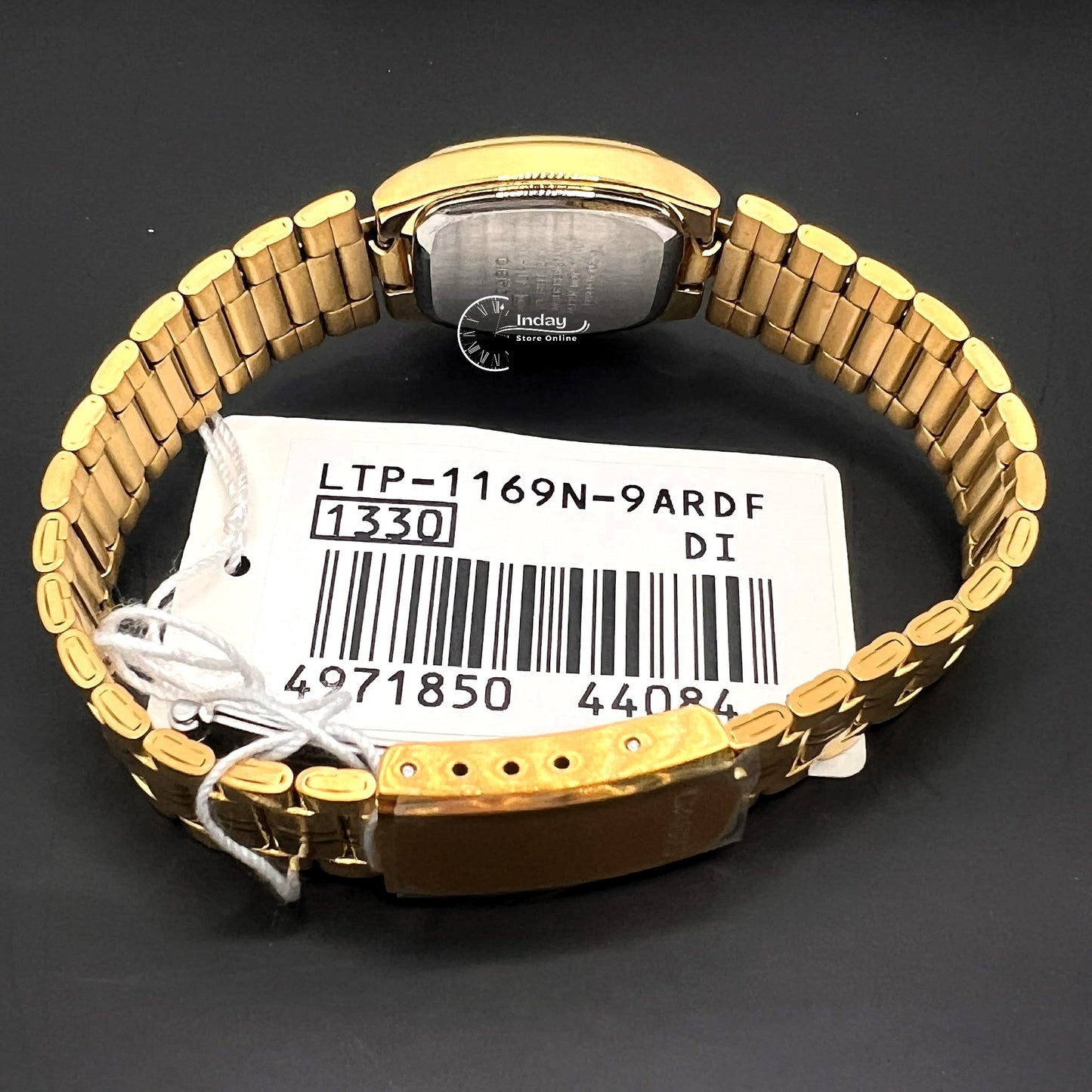 Casio Fashion Women's Watch LTP-1169N-9A Mineral Glass Triple-fold Clasp Stainless Steel Band