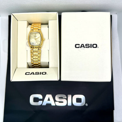 Casio Fashion Women's Watch LTP-1169N-9A Mineral Glass Triple-fold Clasp Stainless Steel Band