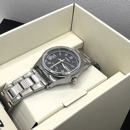 Casio Standard Women's Watch LTP-V006D-1B Mineral Glass Stainless Steel Band Battery Life: 3 Years