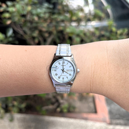 Casio Standard Women's Watch LTP-V006D-2B Stainless Steel Band Triple-fold Clasp