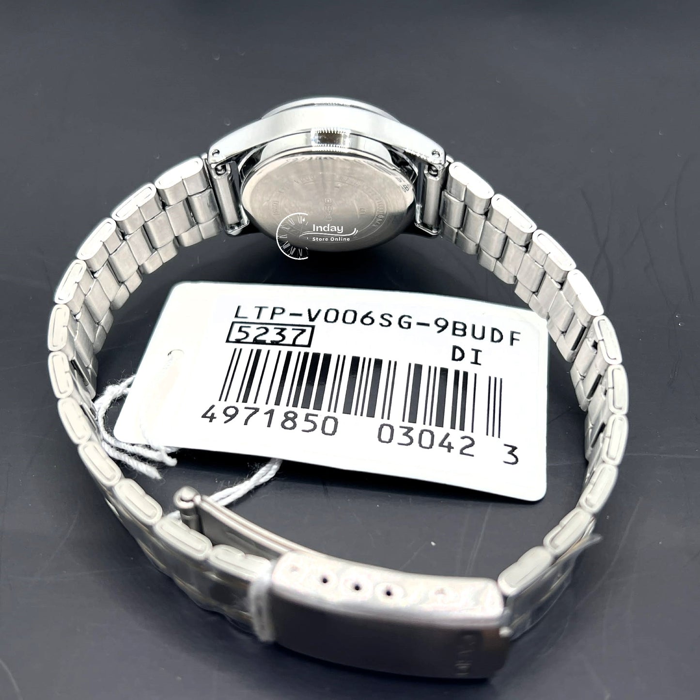 Casio Standard Women's Watch LTP-V006SG-9B Two Tone Stainless Strap Mineral Glass