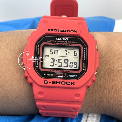 Casio G-Shock Men's Watch DW-5600EP-4 Shock Resistant Mineral Glass Battery Life: 5 years