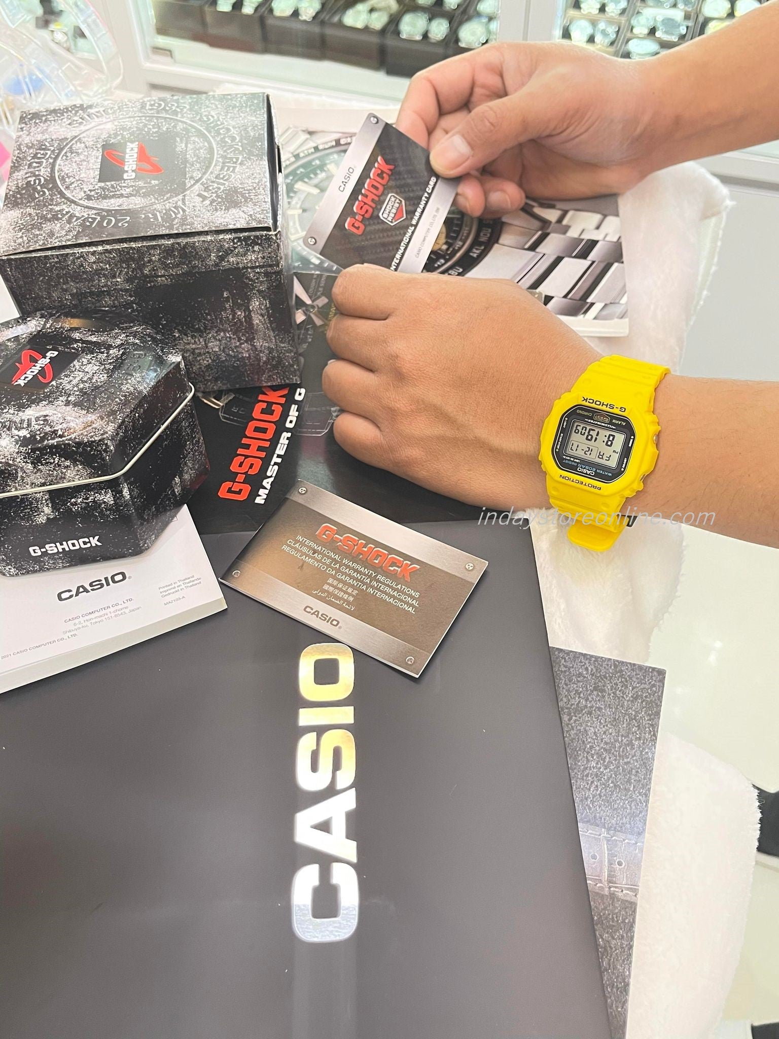 Casio G-Shock Men's Watch DW-5600REC-9 Digital 5600 Series