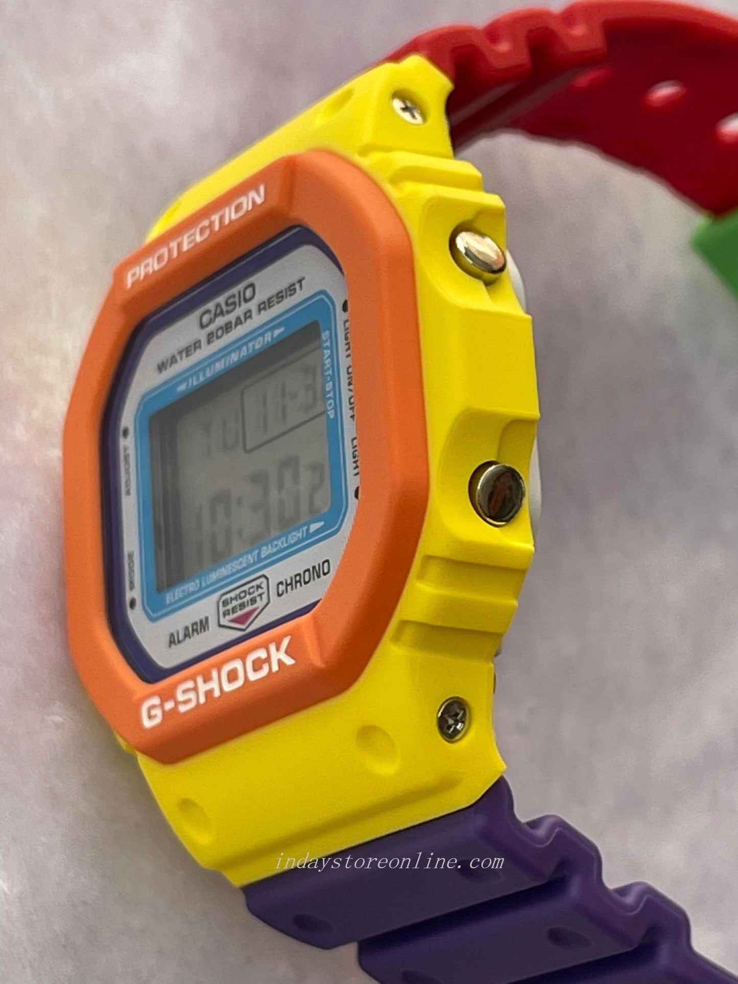 Casio G-Shock Men's Watch DW-5610DN-9 Digital 5600 Series Shock Resistant Mineral Glass