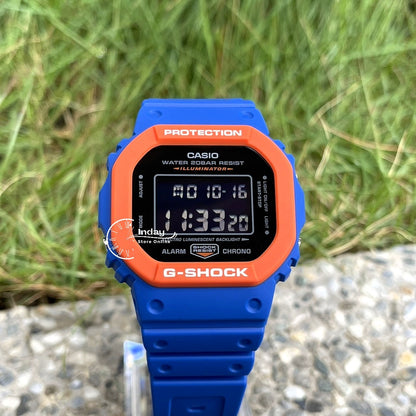 Casio G-Shock Men's Watch DW-5610SC-2D Digital 5600 Series Blue Color Shock Resistant Mineral Glass