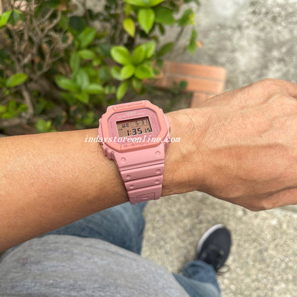 Casio G-Shock Men's Watch DW-5610SL-4A4 Digital 5600 Series Garden Pink Hues Look