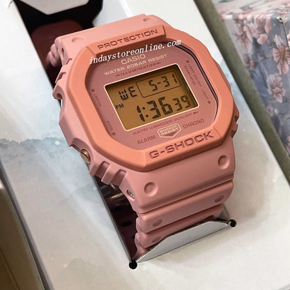 Casio G-Shock Men's Watch DW-5610SL-4A4 Digital 5600 Series Garden Pink Hues Look