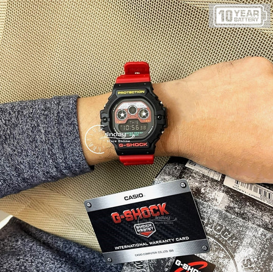Casio G-Shock Men's Watch DW-5900MT-1A4 Digital Shock Resistant Resin Band Mineral Glass