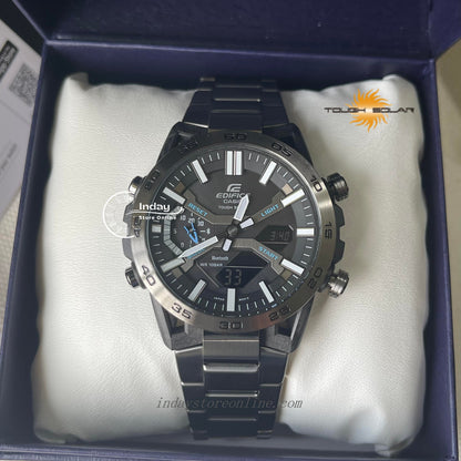 Casio Edifice Men's Watch ECB-2000DC-1A Edifice Sospensione Tough Solar Mobile link Bluetooth