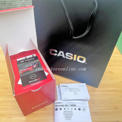 Casio Edifice Men's Watch ECB-2000NIS-1A Edifice Sospensione Tough Solar Mobile link Bluetooth Limited Model