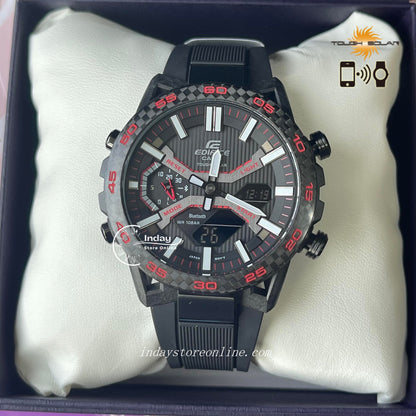 Casio Edifice Men's Watch ECB-2000PB-1A Edifice Sospensione Tough Solar Mobile link Bluetooth