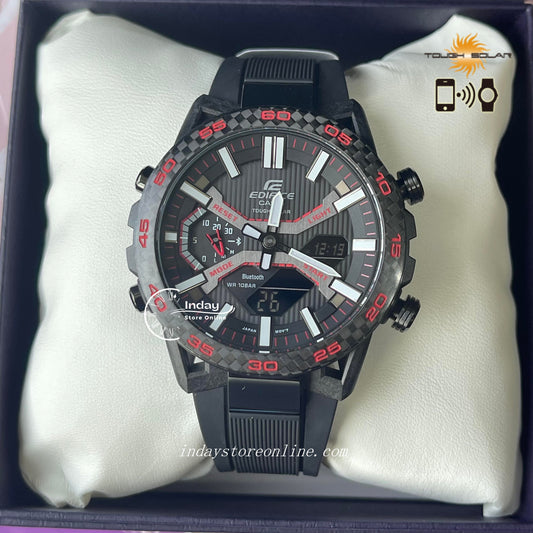 Casio Edifice Men's Watch ECB-2000PB-1A Edifice Sospensione Tough Solar Mobile link Bluetooth