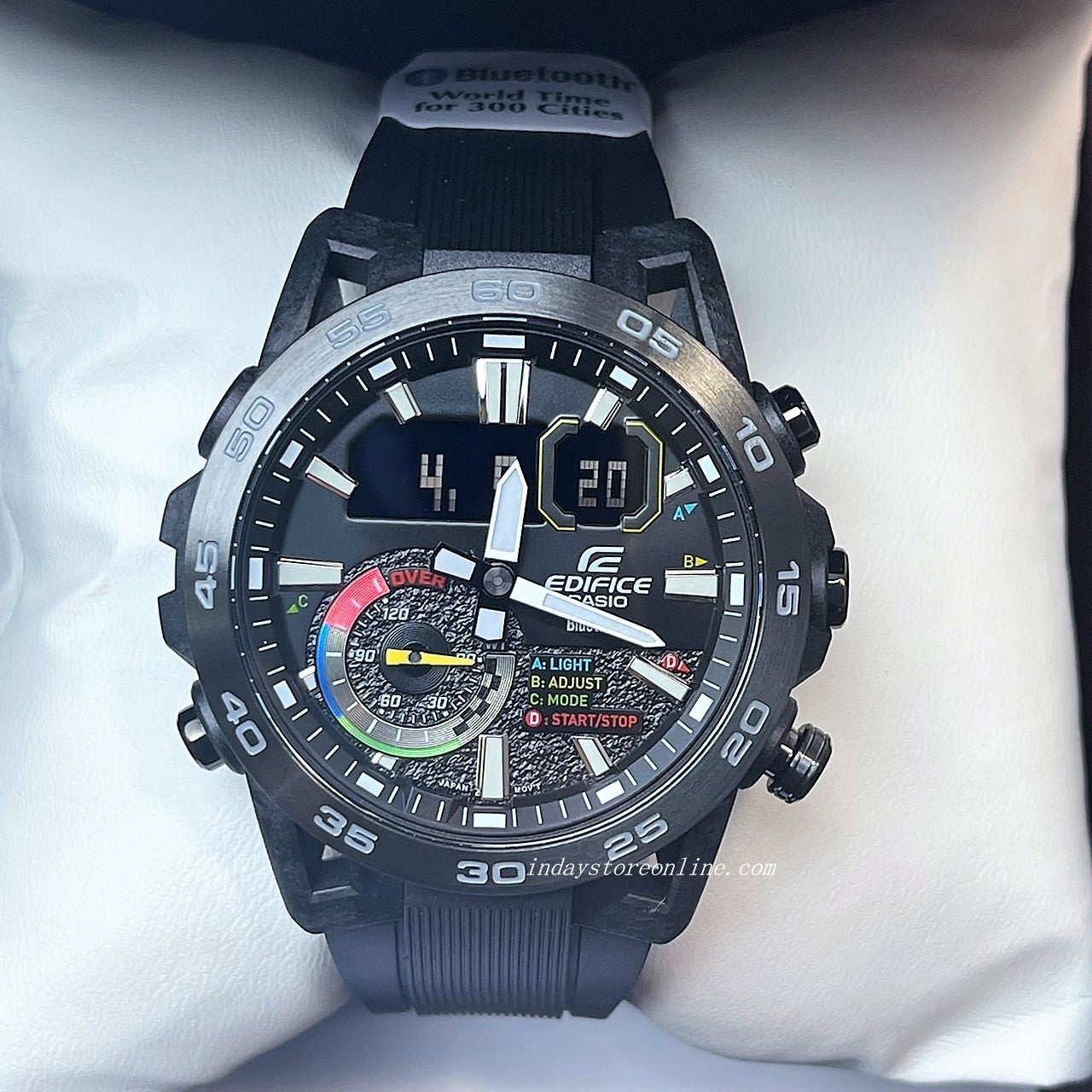 Casio Edifice Men's Watch ECB-40MP-1A Edifice Sospensione Mobile link Bluetooth
