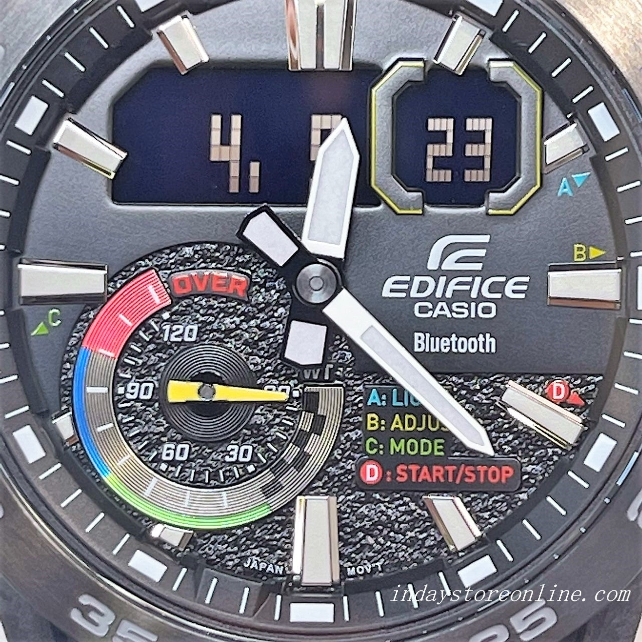 Casio Edifice Men's Watch ECB-40MP-1A Edifice Sospensione Mobile link Bluetooth