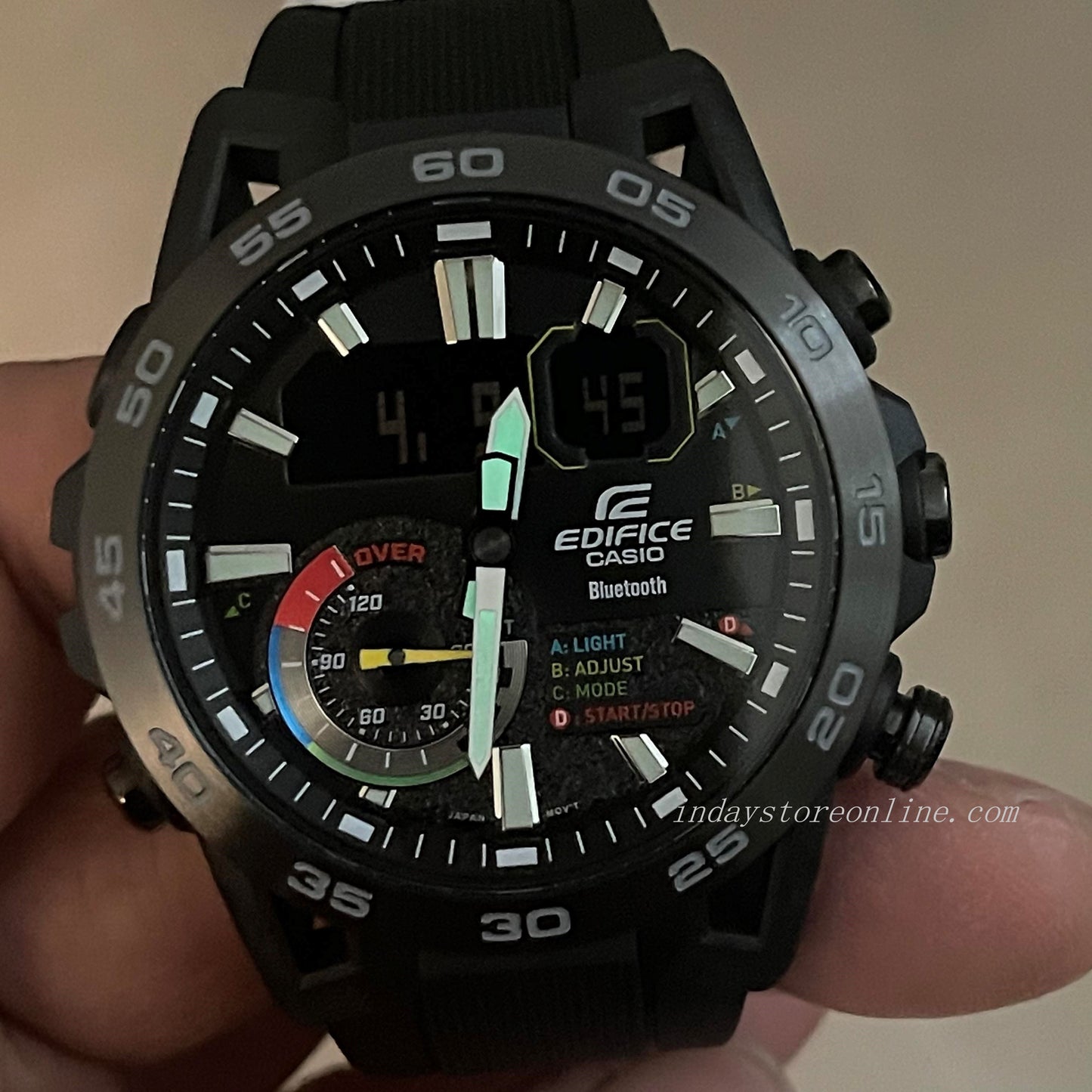 Casio Edifice Men's Watch ECB-40MP-1A Edifice Sospensione Mobile link Bluetooth